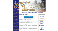 Desktop Screenshot of golfsongbird.com